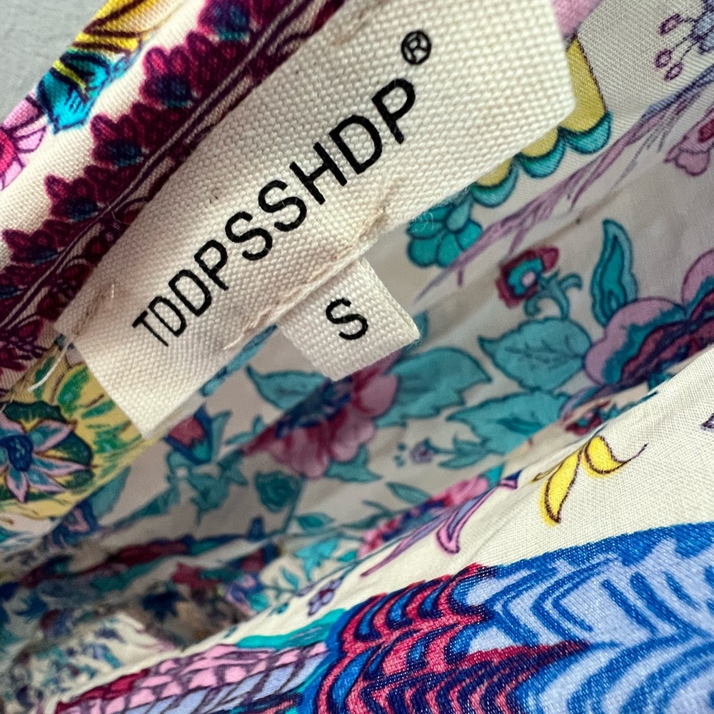 Patterned float drawstring dress - Picture 4 of 6